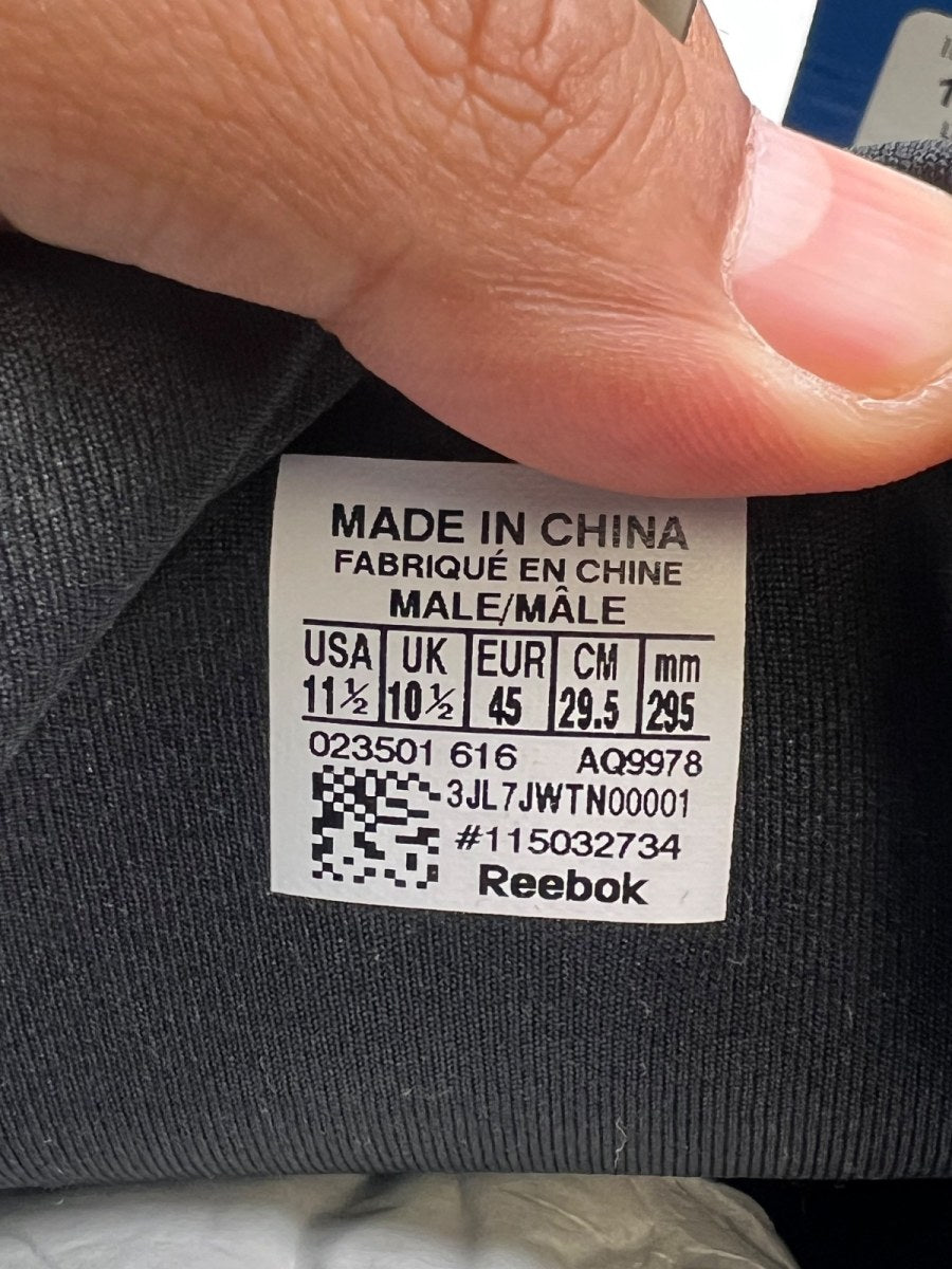 Reebok Instapump Fury Road Black 11.5 (Moderately Worn Pre-Owned) - Image 7