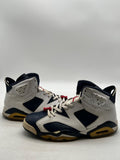 Jordan 6 Retro Olympic London (2012) 11 (Heavily Worn Pre-Owned) - Image 1