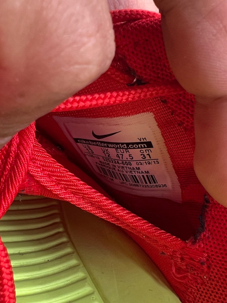 Nike Roshe Run Safari Challenge Red 13 (Lightly Worn Pre-Owned) - Image 9