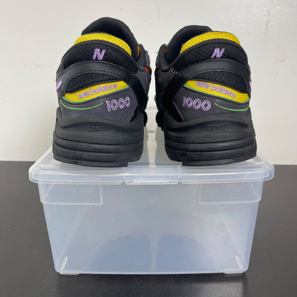 New Balance 1000 Reflective Black Multi-Color 11.5 (Moderately Worn Pre-Owned)New BalanceBlack/Multi-Color - Image 4