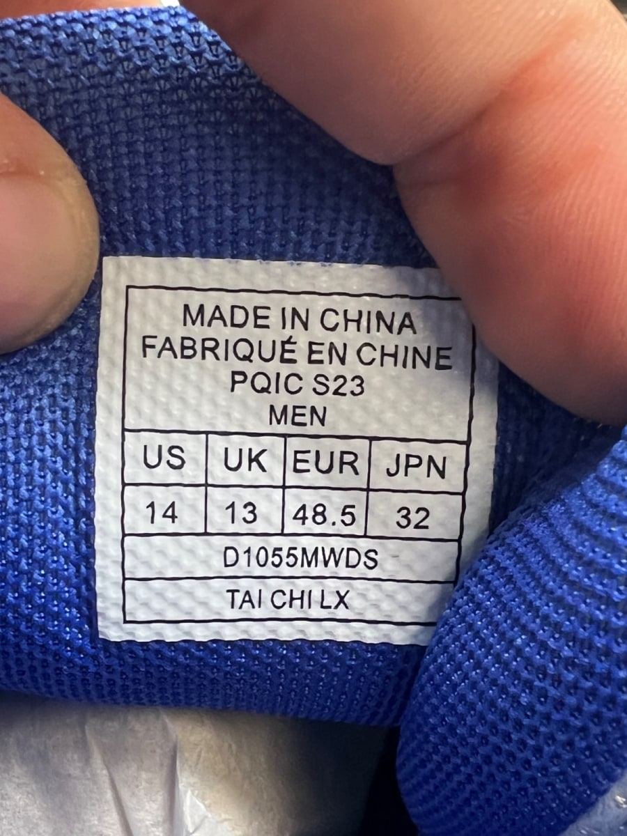 And1 Tai Chi White Navy Blue Silver Grey 14 (Lightly Worn Pre-Owned) - Image 9