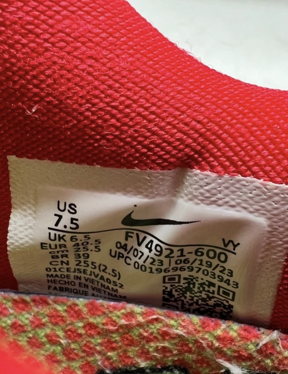 Nike Kobe 6 Protro Reverse Grinch 7.5 (Lightly Worn Pre-Owned)NikeBright Crimson/Black/Electric Green - Image 8