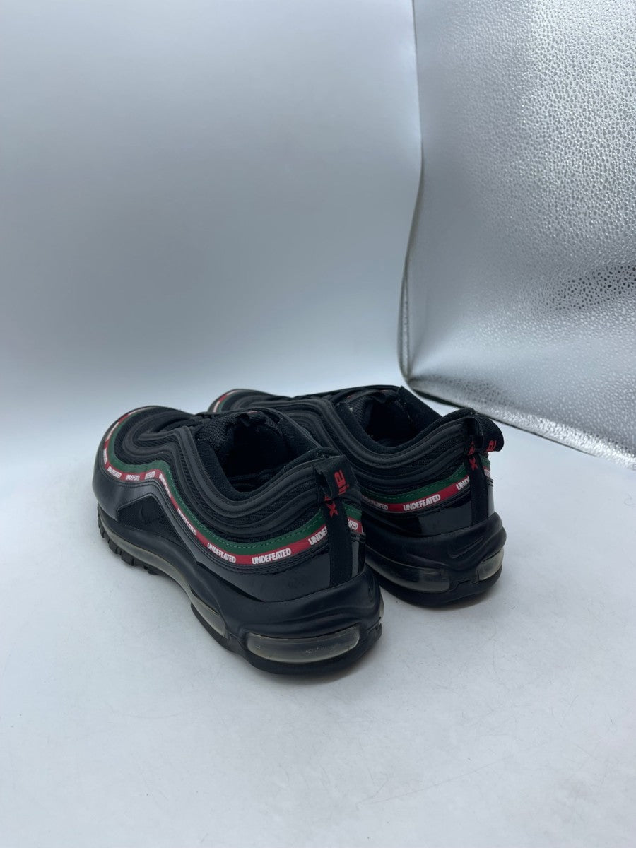 Nike Air Max 97 Undefeated Black 13 (Moderately Worn Pre-Owned)NikeBlack/Gorge Green-White-Speed Red - Image 4