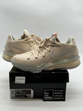 Nike LeBron 17 Low Light Cream 9 (Lightly Worn Pre-Owned) - Image 1