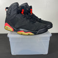 Jordan 6 Retro Infrared Black (2014) 9.5 (Moderately Worn Pre-Owned)JordanBlack/Infrared23-Black - Image 1