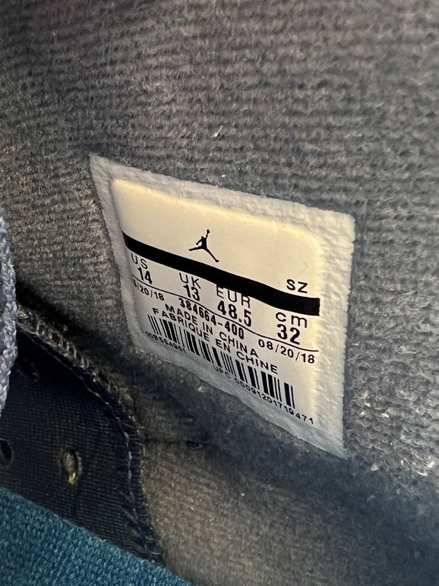 Jordan 6 Retro Diffused Blue 14 (Moderately Worn Pre-Owned) - Image 9