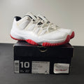 Jordan 11 Retro Low White Red (2012) (Size 10) - Image 1