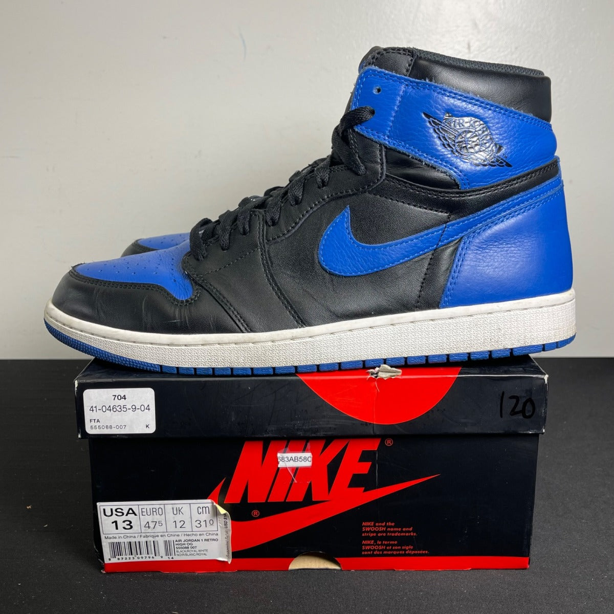 Jordan 1 Retro Royal (2017) (Size 13) - Image 3