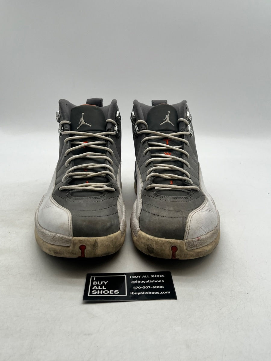 Jordan 12 Retro Cool Grey 10.5 (Heavily Worn Pre-Owned) - Image 2
