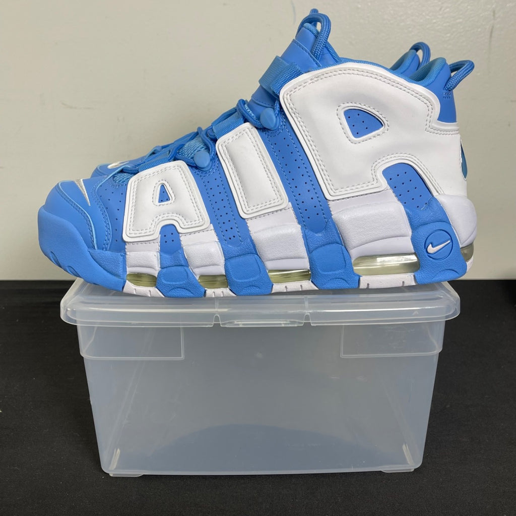 Nike Air More Uptempo University Blue 9.5 (Moderately Worn Pre-Owned)NikeUniversity Blue/White - Image 3