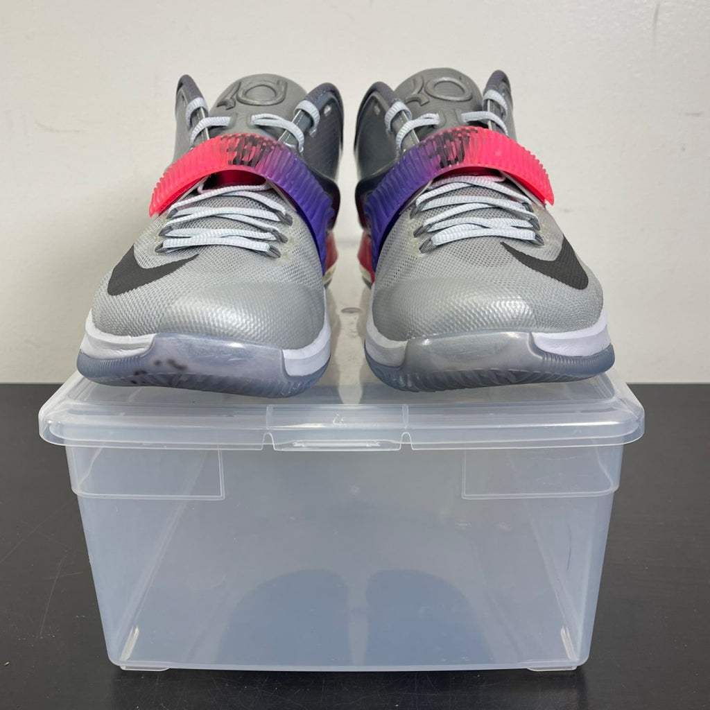 Nike KD 7 All-Star 10.5 (Moderately Worn Pre-Owned)NikePure Platinum/Multi-Color-Black - Image 2