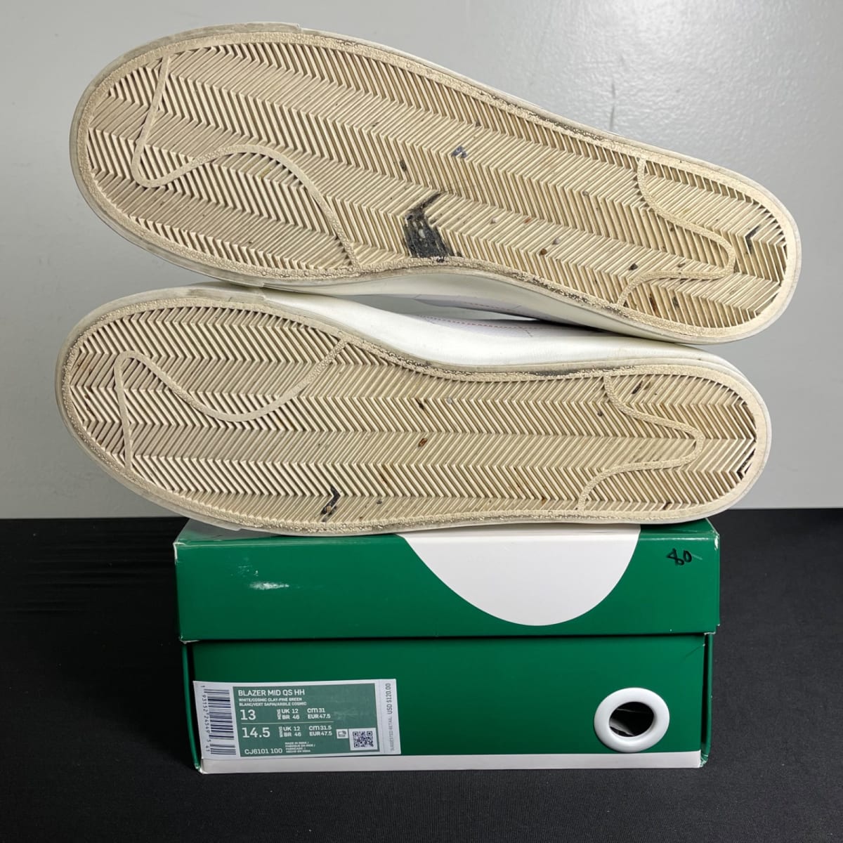 Nike Blazer Mid Stranger Things Hawkins High School (Size 13) - aux