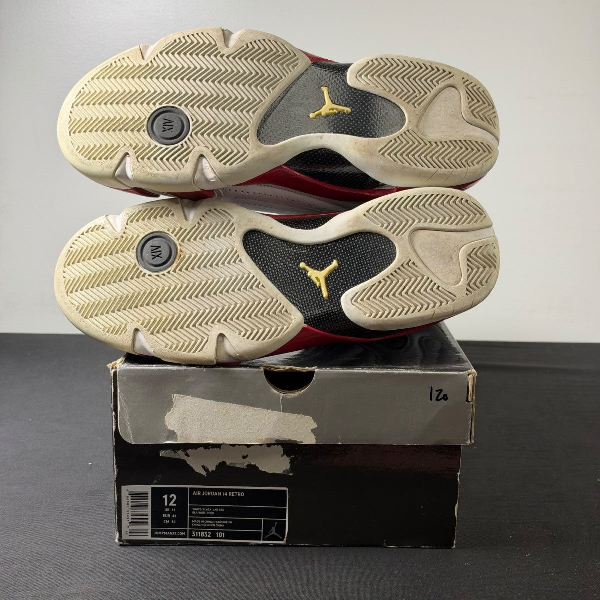 Jordan 14 Retro Candy Cane (2006) (Size 12) - Image 6