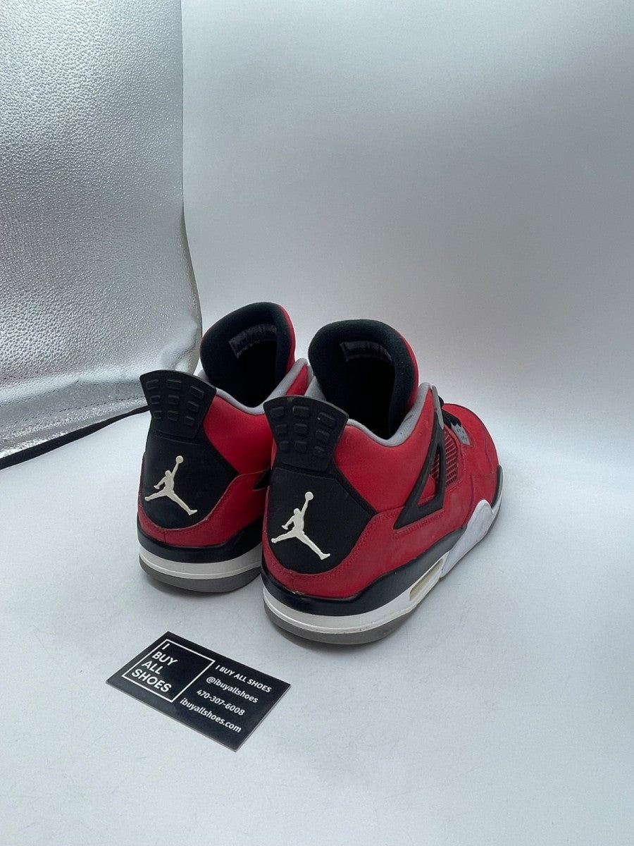 Jordan 4 Retro Toro Bravo 13 (Moderately Worn Pre-Owned) - Image 5