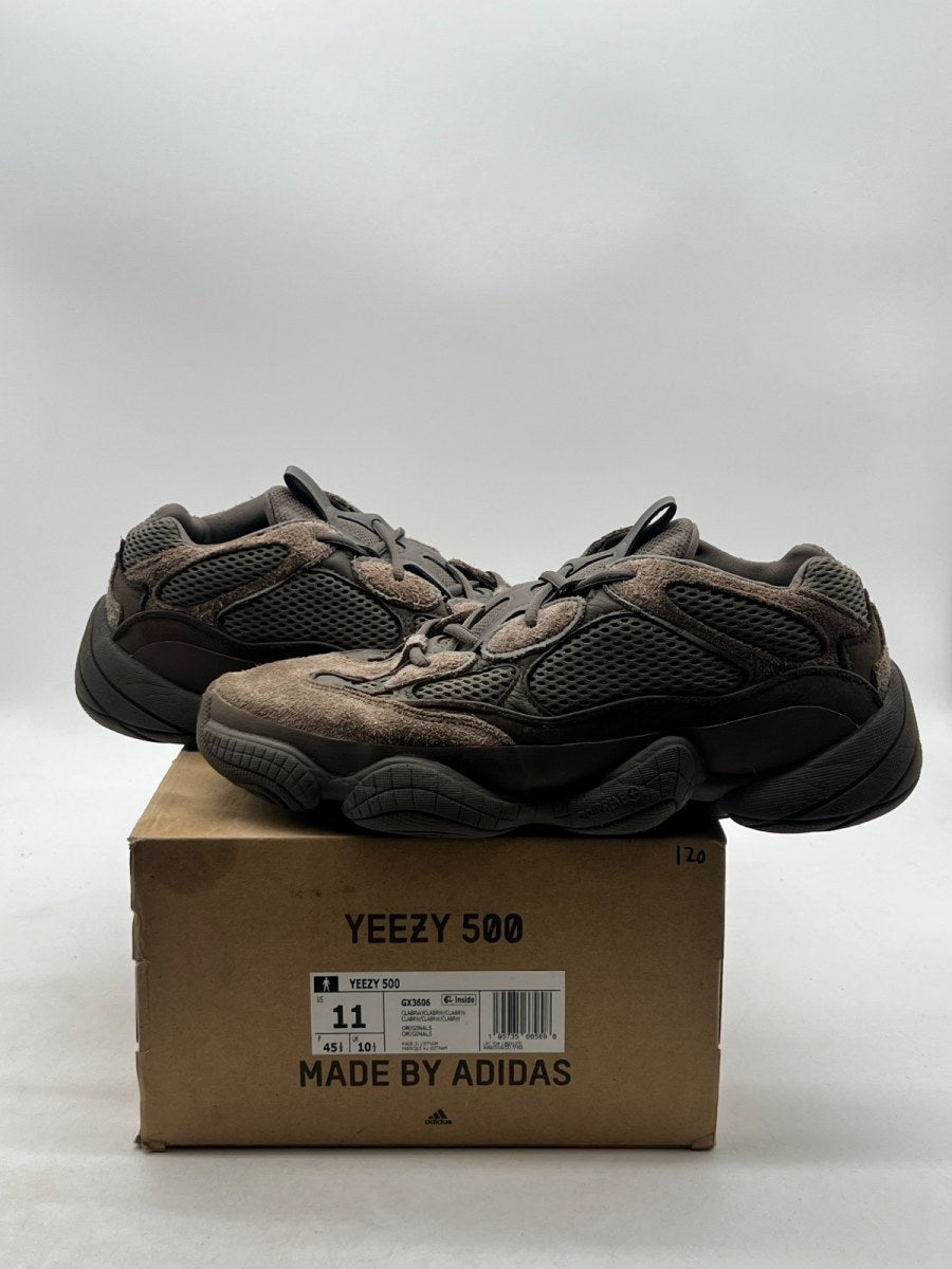 adidas Yeezy 500 Clay Brown 11 (Moderately Worn Pre-Owned) - Image 1