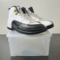 Jordan 12 Retro Taxi (2013) 9.5 (Moderately Worn Pre-Owned)JordanWhite/Black-Taxi - Image 1