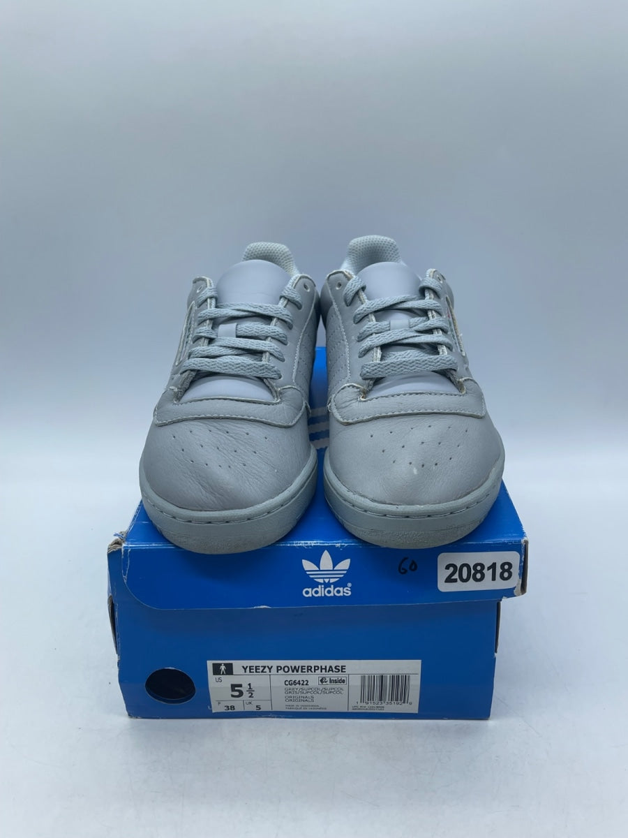 adidas Yeezy Powerphase Calabasas Grey 5.5 (Moderately Worn Pre-Owned) - Image 2