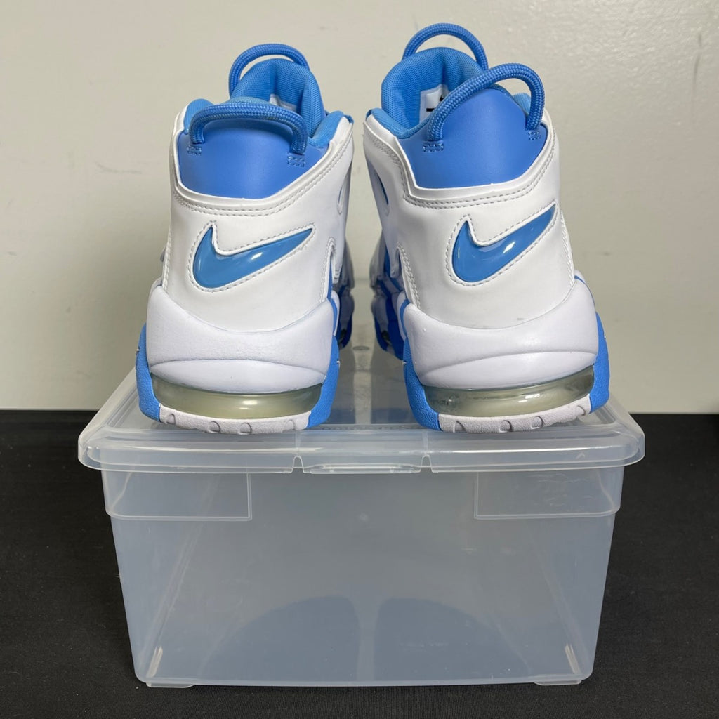 Nike Air More Uptempo University Blue 9.5 (Moderately Worn Pre-Owned)NikeUniversity Blue/White - Image 4