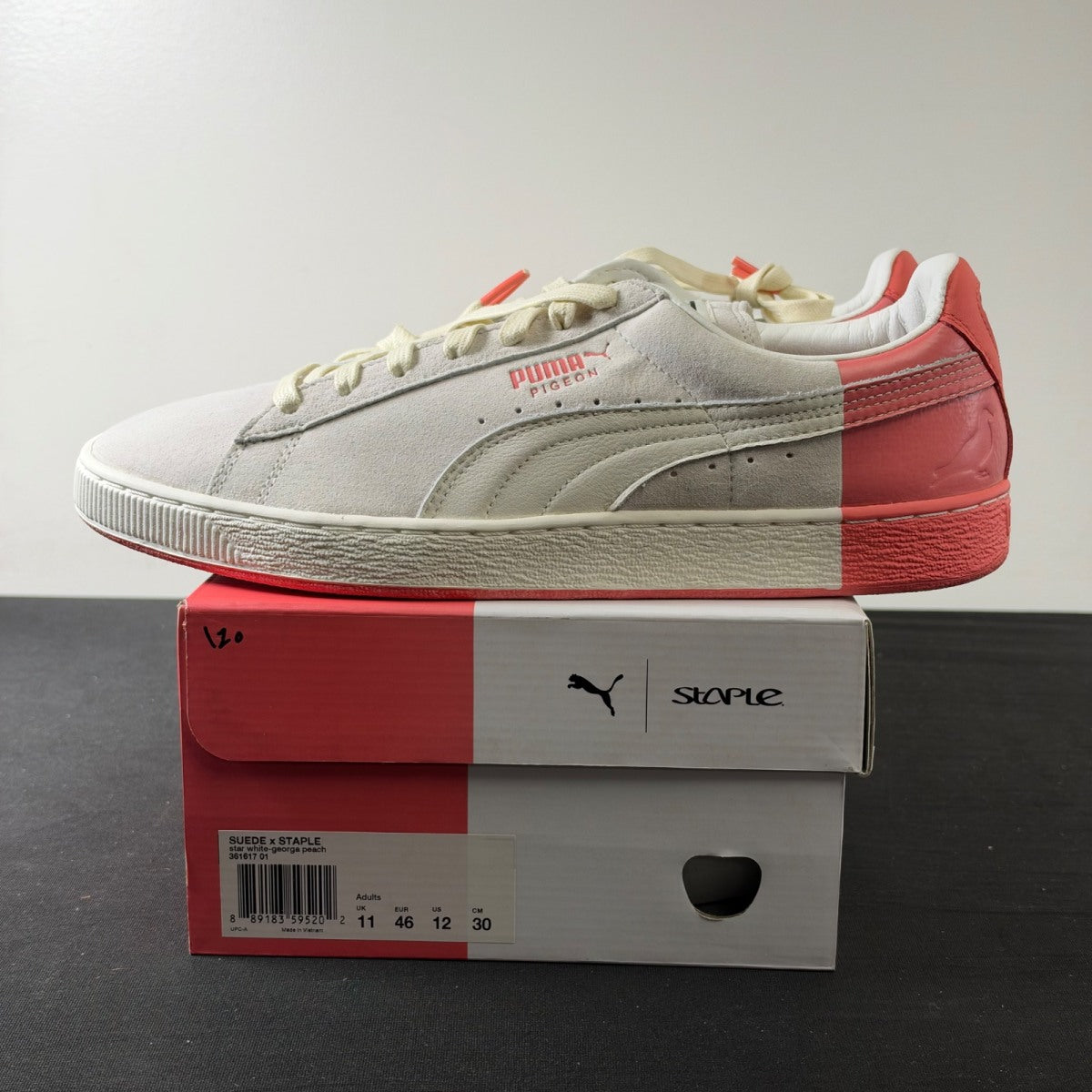 Puma Suede White Staple Pigeon (Size 11) - Image 3