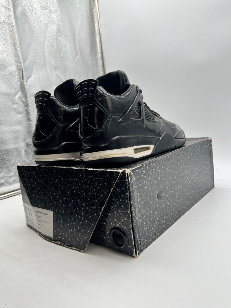 Jordan 4 Retro 11Lab4 Black 11.5 (Heavily Worn Pre-Owned)JordanBlack/White - Image 5