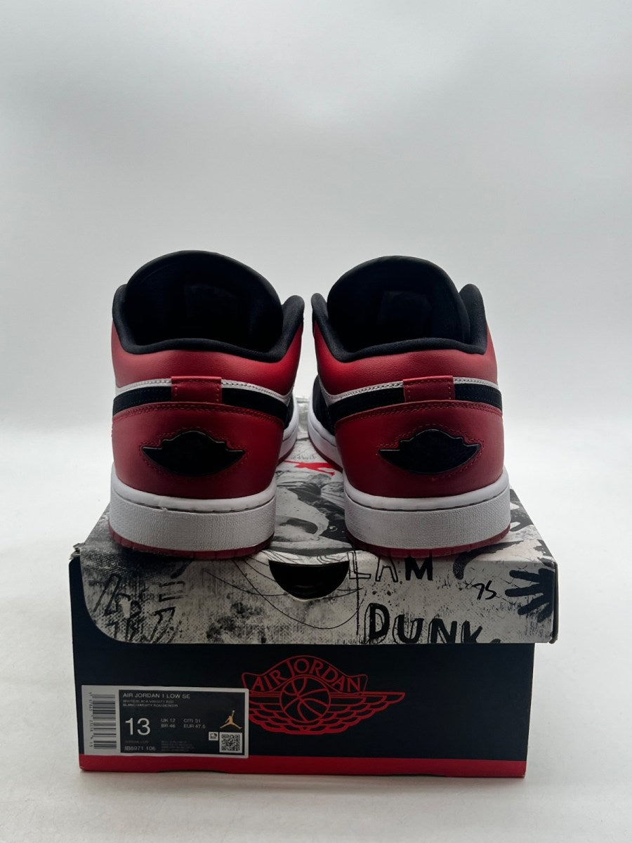 Jordan 1 Low SE Black Toe (2025) 13 (Moderately Worn Pre-Owned) - Image 3