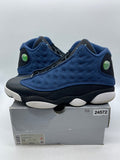 Jordan 13 Retro Brave Blue 11 (Moderately Worn Pre-Owned)JordanNavy/Black/White/University Blue - Image 1