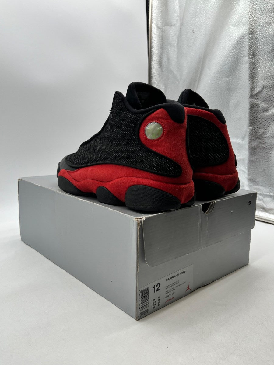 Jordan 13 Retro Bred (2017) 12 (Moderately Worn Pre-Owned)JordanBlack/True Red-White - Image 4