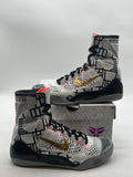 Nike Kobe 9 Elite Gold Fundamentals 9.5 (Lightly Worn Pre-Owned)NikeWhite/Metallic Gold-Black - Image 1