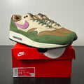 Nike Air Max 1 SH Treeline 13 (Lightly Worn Pre-Owned)NikeTreeline/Light Bordeax - Image 1