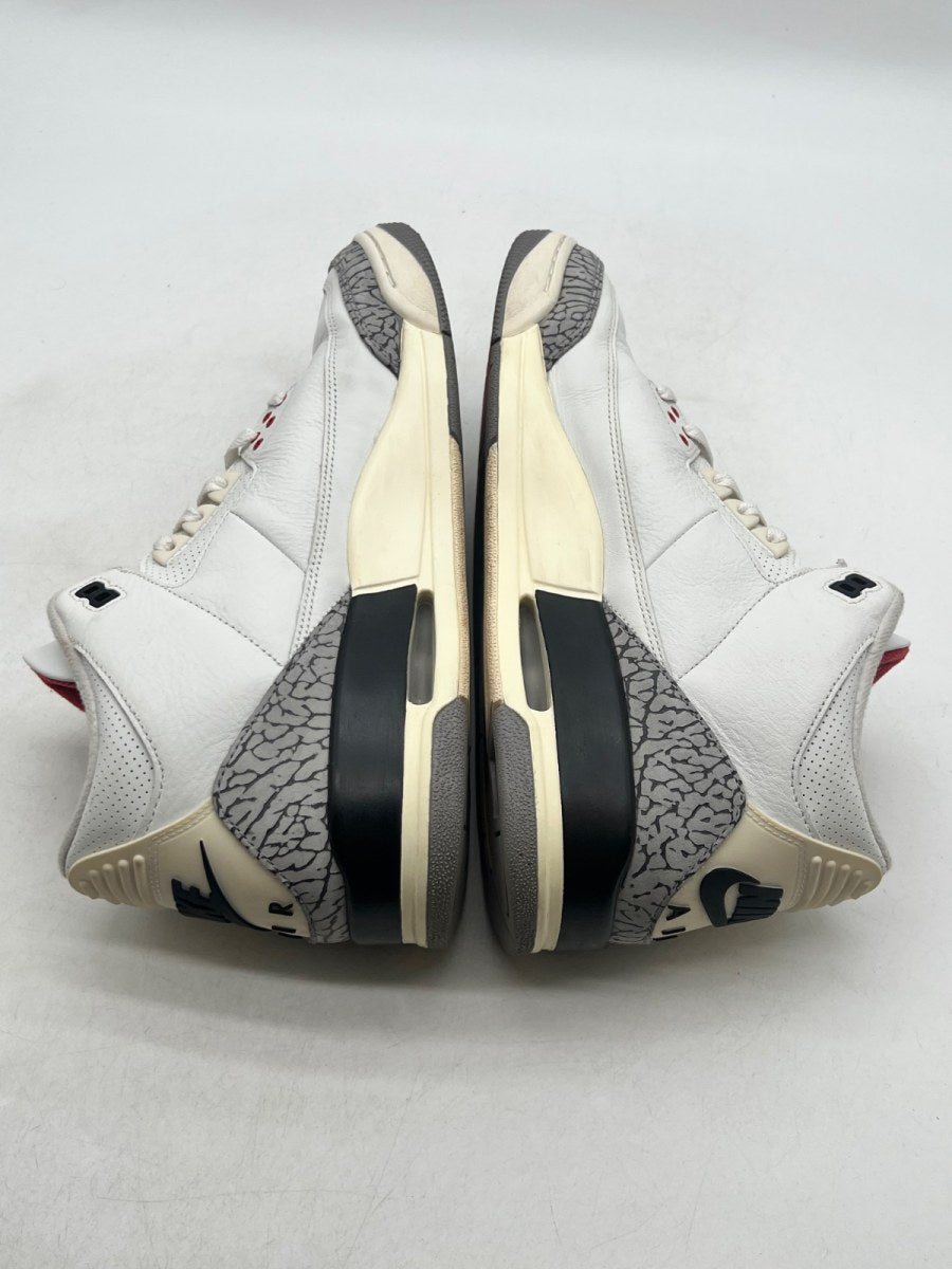 Jordan 3 Retro White Cement Reimagined 12 (Moderately Worn Pre-Owned) - Image 8
