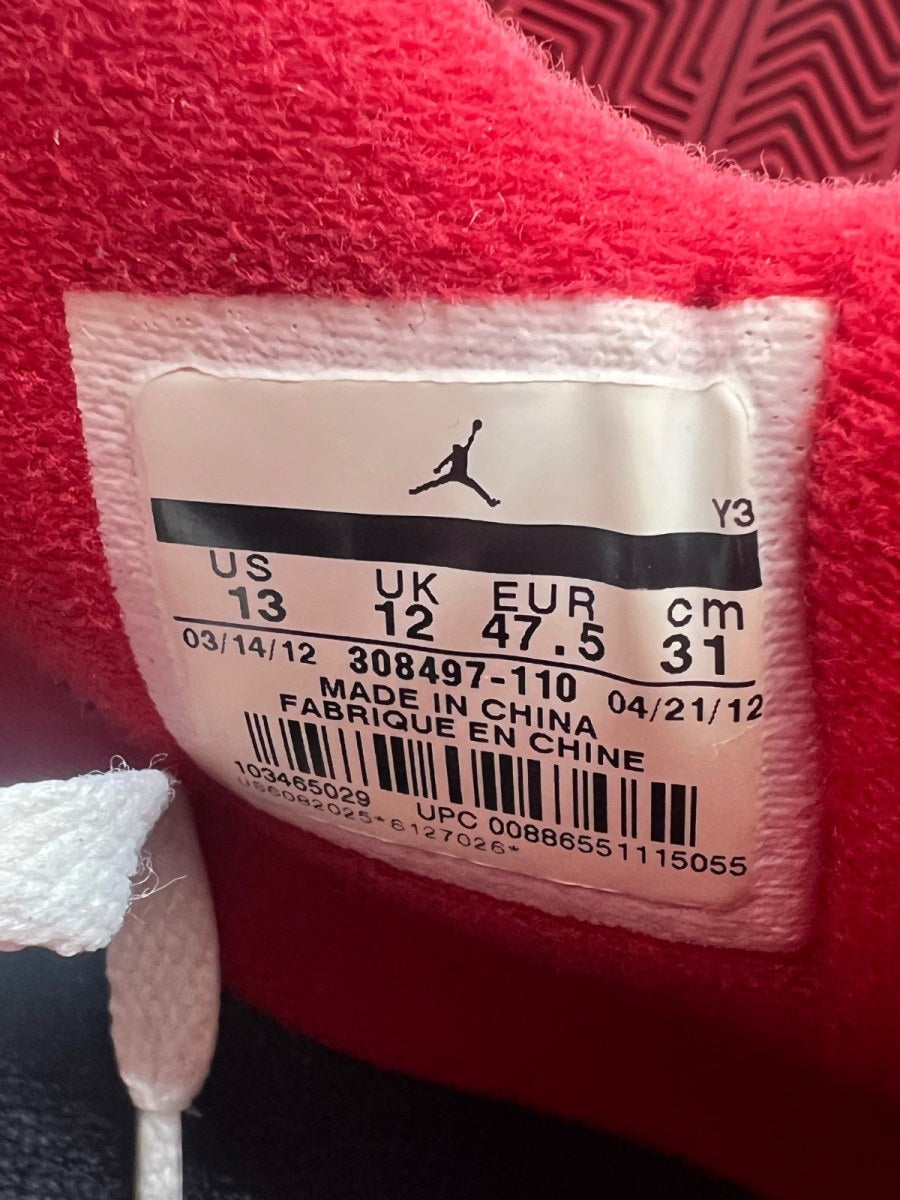 Jordan 4 Retro Fire Red (2012) 13 (Moderately Worn Pre-Owned) - Image 8