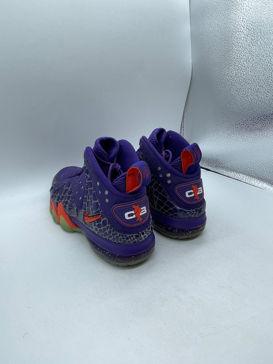 Nike Barkley Posite Max Suns 10.5 (Moderately Worn Pre-Owned)NikeCourt Purple/Team Orange - Image 4
