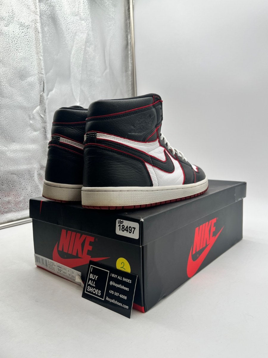 Jordan 1 Retro High Bloodline 10.5 (Moderately Worn Pre-Owned) - Image 5