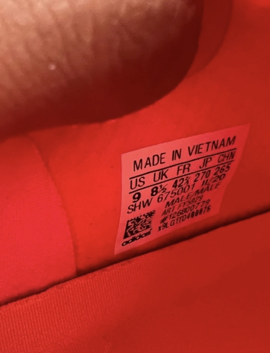 adidas 4D Fusio Screaming Orange 9 (Lightly Worn Pre-Owned)adidasScreaming Orange/Core Black/Solar Red - Image 7