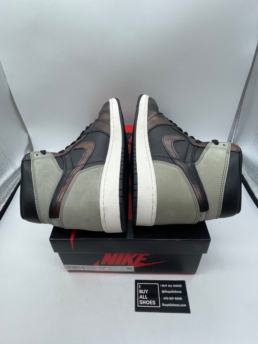 Jordan 1 Retro High Light Army Rust Shadow Patina 12 (Moderately Worn Pre-Owned) - Image 6