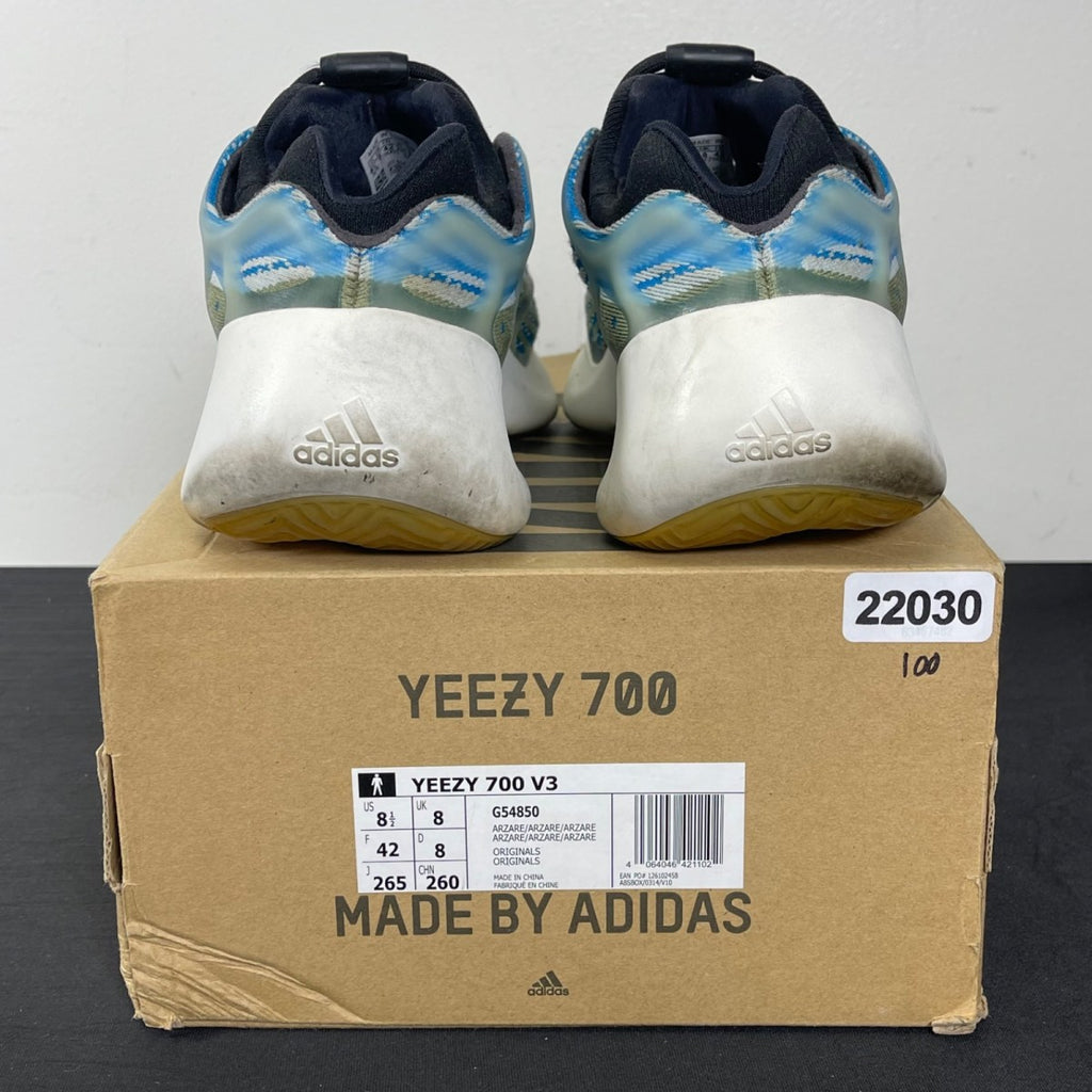 adidas Yeezy 700 V3 Arzareth 8.5 (Moderately Worn Pre-Owned)adidasAzareth/Azareth/Azareth - Image 4