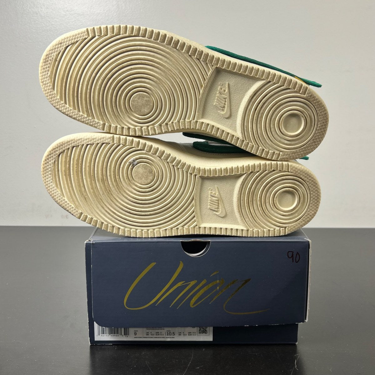 Jordan 1 Retro AJKO Low SP Union Sail Leather 9 (Lightly Worn Pre-Owned)JordanSail/Muslin-Neutral Grey - Image 6