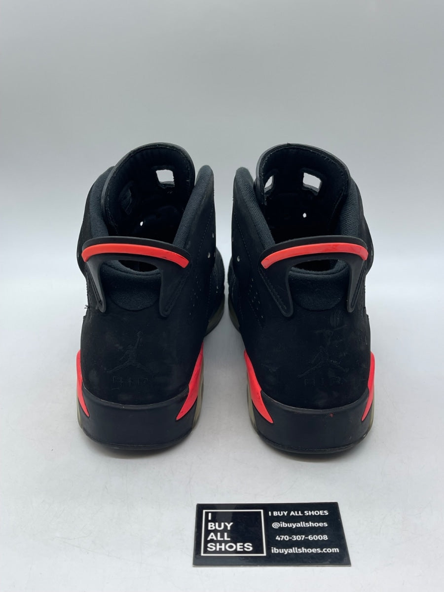 Jordan 6 Retro Black Infrared (2019) 13 (Heavily Worn Pre-Owned) - Image 3