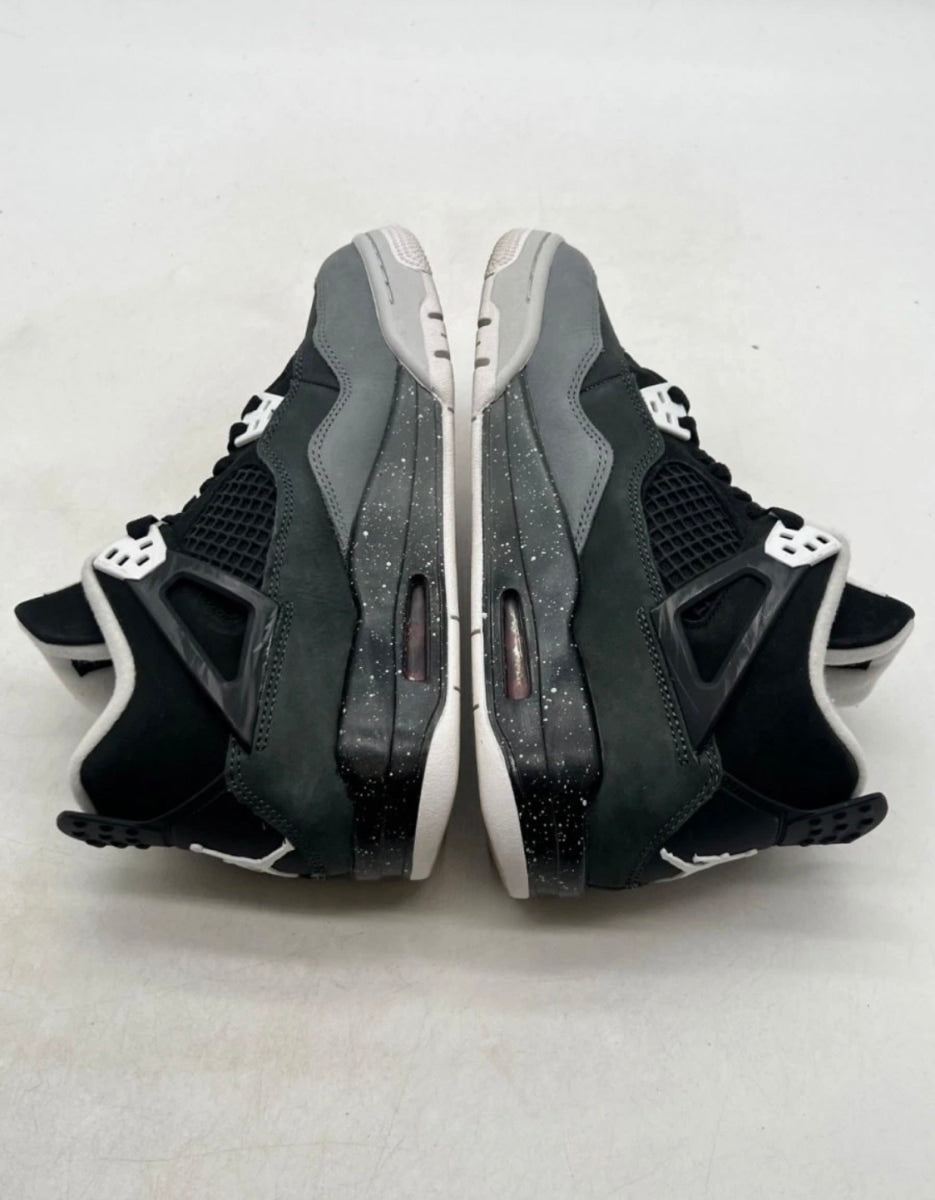 Jordan 4 Retro Fear (2024) (GS) 7Y (Moderately Worn Pre-Owned)JordanBlack/White/Anthracite/Black/Pure Platinum - Image 8