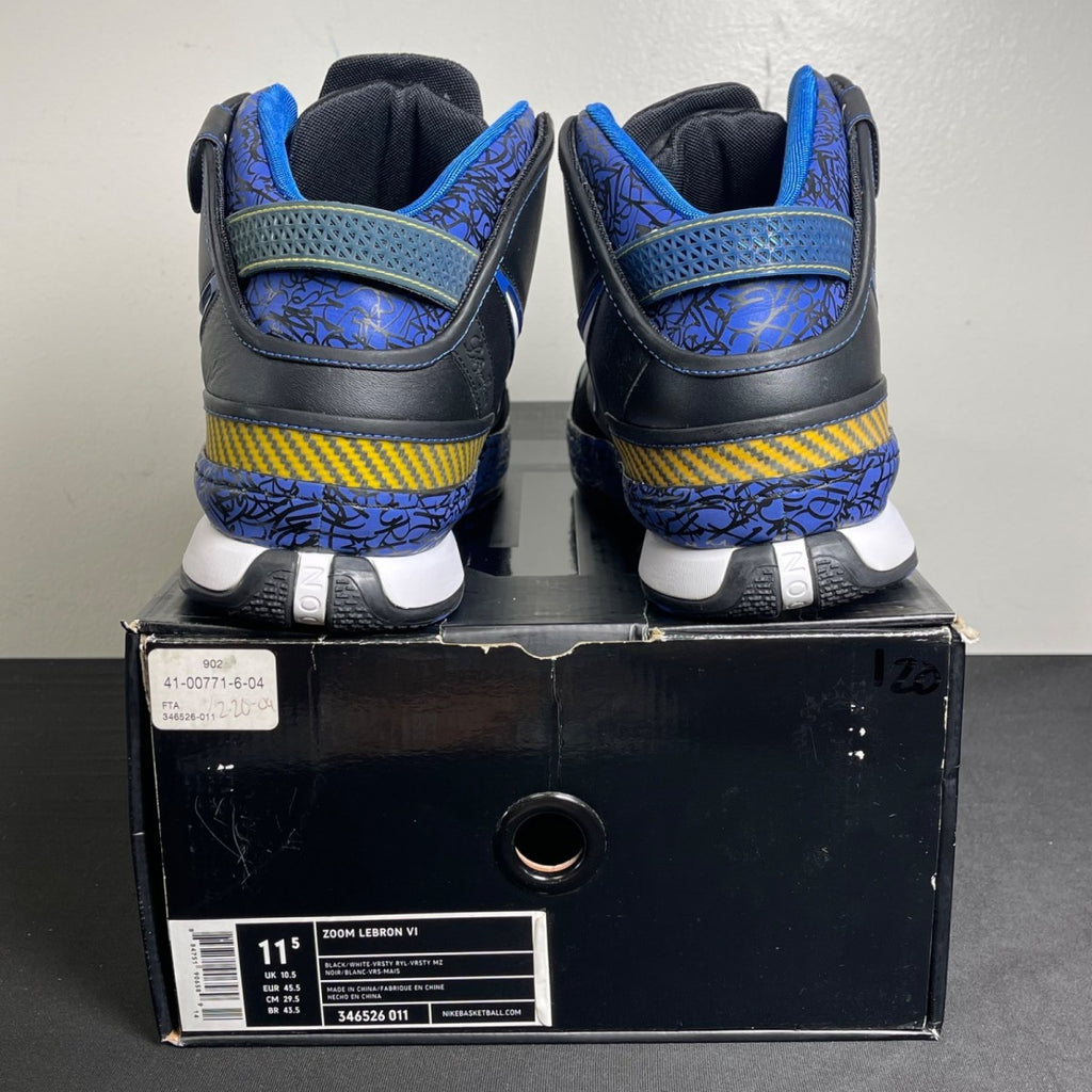 Nike LeBron 6 Graffiti (Size 11.5) - aux