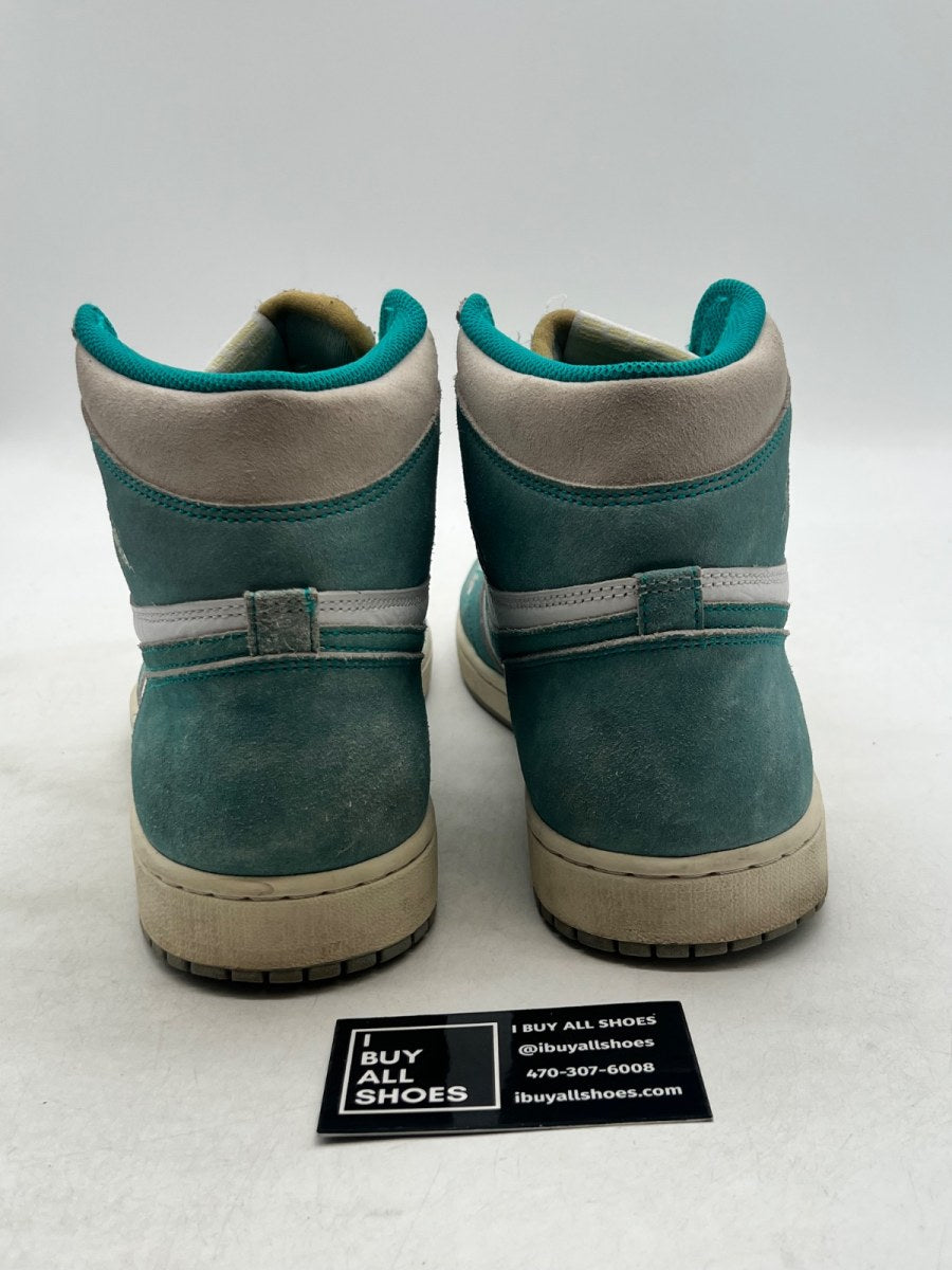 Jordan 1 Retro High Turbo Green 13 (Lightly Worn Pre-Owned) - Image 3
