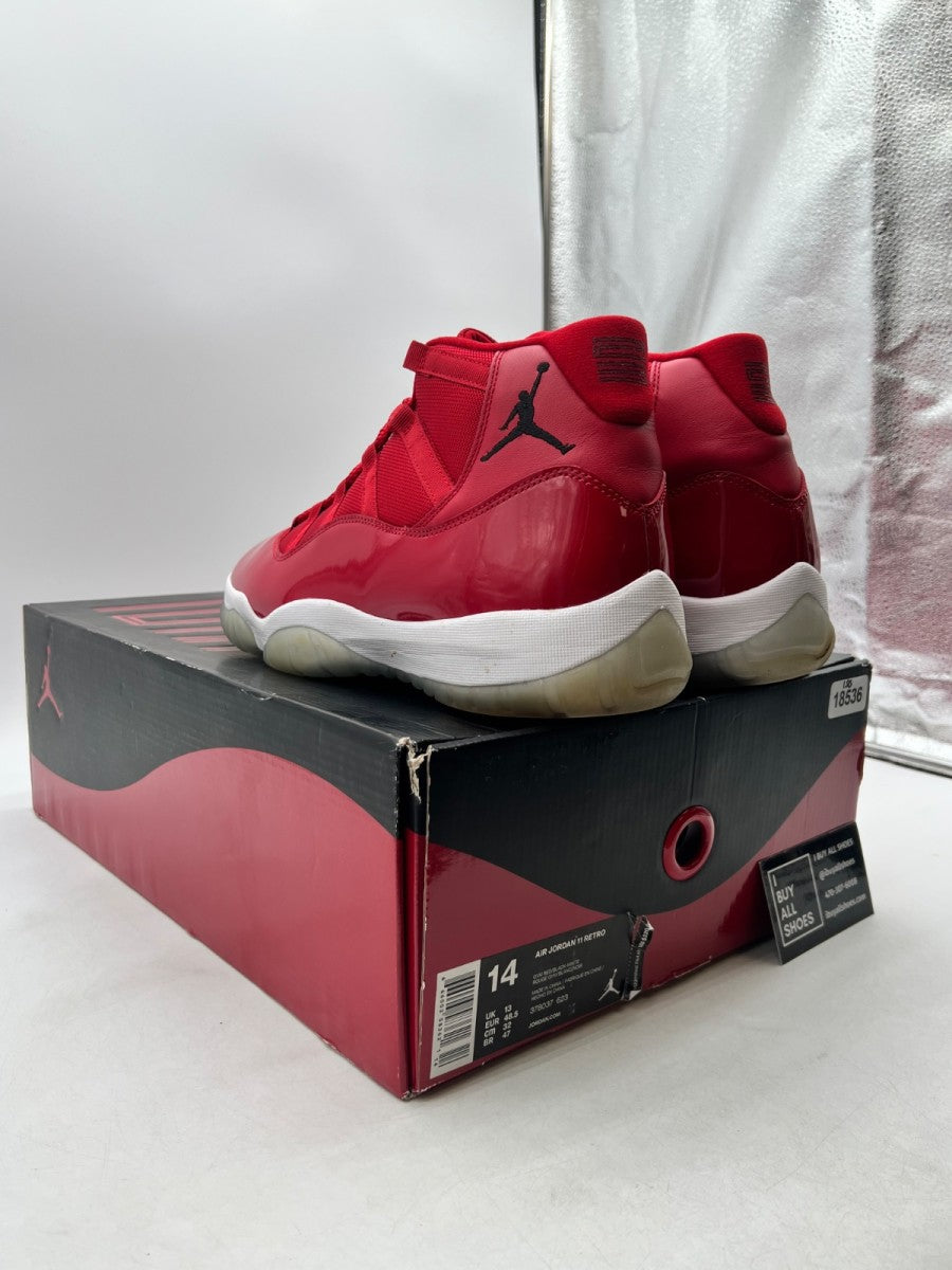 Jordan 11 Retro Win Like 96 14 (Lightly Worn Pre-Owned) - Image 4