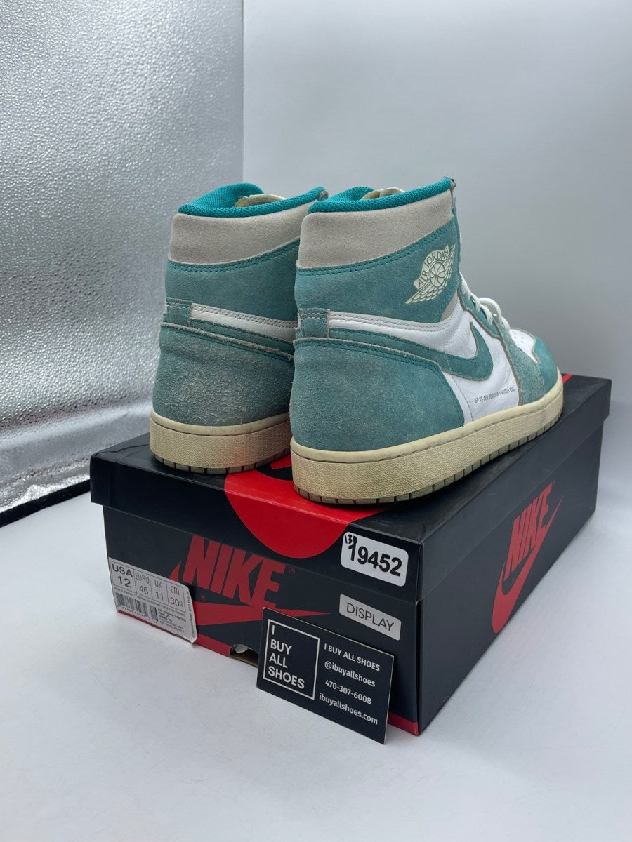 Jordan 1 Retro High Turbo Green 12 (Moderately Worn Pre-Owned) - Image 5