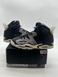 Jordan 6 Retro Tech Chrome (Women's) 7.5W (Lightly Worn Pre-Owned) - Image 1