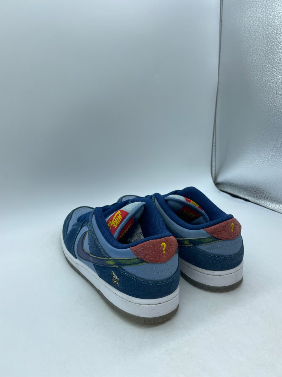 Nike SB Dunk Low Pro Why So Sad? 8 (Moderately Worn Pre-Owned)NikeCoastal Blue/Coastal Blue-Light Current Blue - Image 4