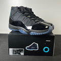 Jordan 11 Retro Gamma Blue (2025) 13 (Lightly Worn Pre-Owned)JordanBlack/Gamma Blue/Varsity Maize - Image 1