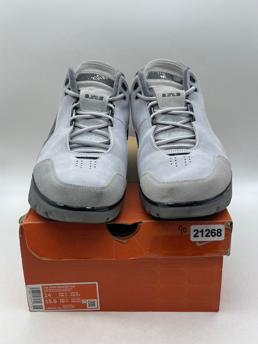 Nike Air Zoom Generation Dark Grey 14 (Moderately Worn Pre-Owned) - Image 2