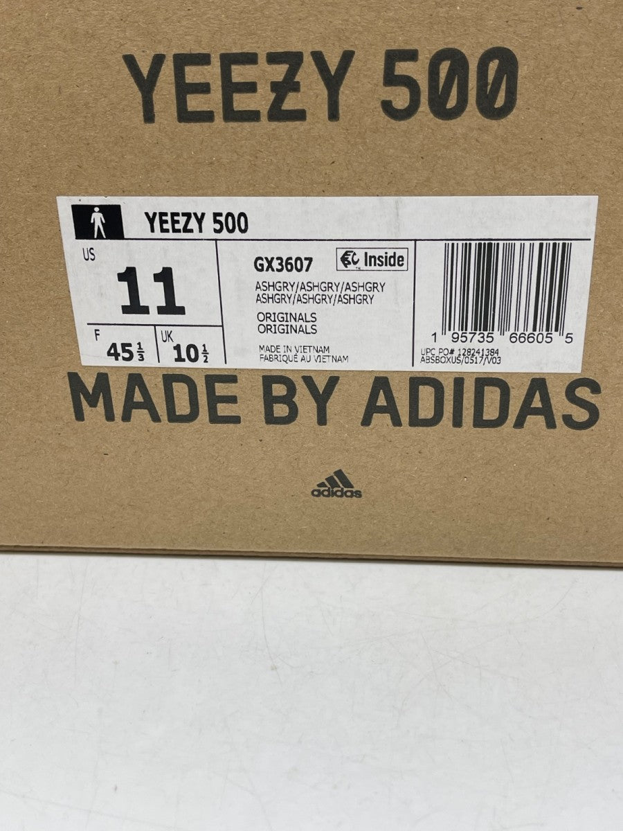 adidas Yeezy 500 Ash Grey 11 (Moderately Worn Pre-Owned)adidasAsh Grey/Ash Grey/Ash Grey - Image 9