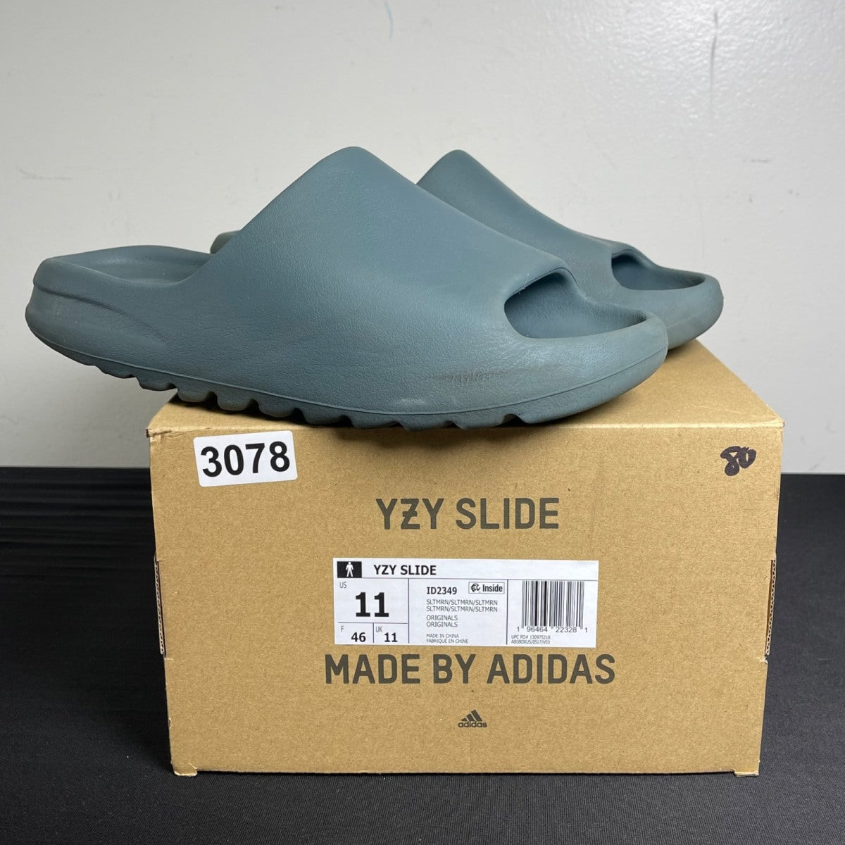 adidas Yeezy Slide Slate Marine (Size 11) - Image 1