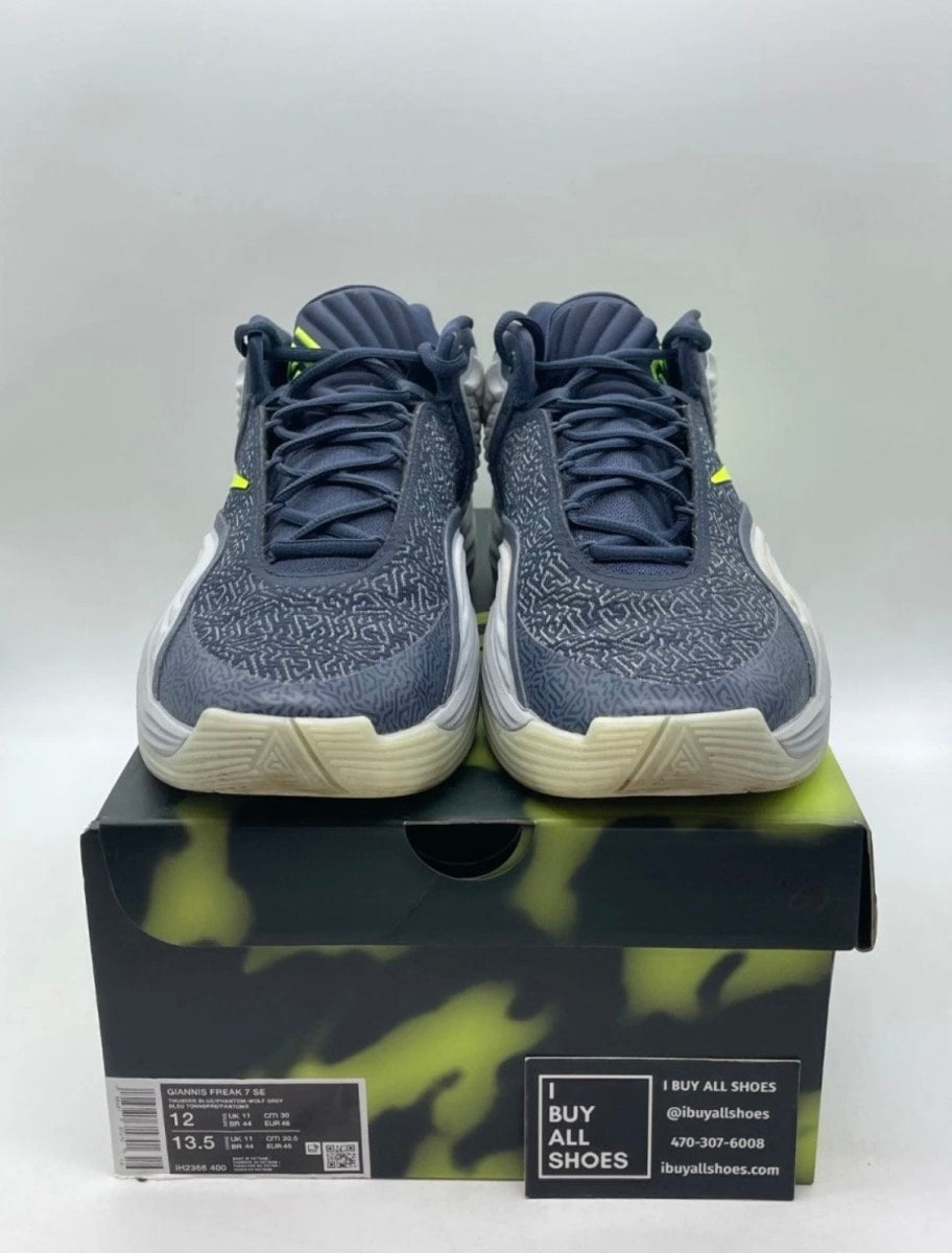 Nike Giannis Freak 7 'Thunder Blue' 12 (Lightly Worn Pre-Owned)Nike - Image 2